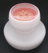 Оснастка для печати, d 40/42 мм, "стекло", цвет белый